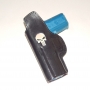 Coldre Artesanal Velado PT 940 com TRILHO