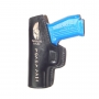 Coldre Artesanal Velado PT 940 com TRILHO