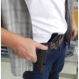 Coldre  Artesanal Velado Glock G19 e G45 cal.9mm e G23 .40